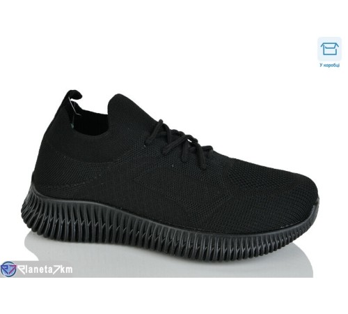 Кросівки жіночі на літо (8 пар р.36-41) чорний  "Belossa"