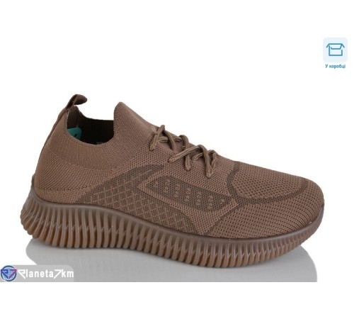 Кросівки жіночі на літо (8 пар р.36-41) коричневий  "Belossa"