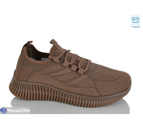 Кросівки жіночі на літо (8 пар р.36-41) коричневий  "Belossa"