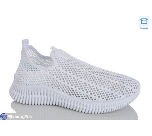 Кросівки жіночі на літо (8 пар р.36-41) білий  "Belossa"