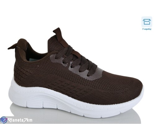 Кросівки жіночі на весну/осінь (8 пар р.36-41) коричневий  "Belossa"