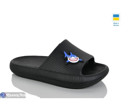 Шлепки дитячі на літо (6 пар р.24-29) чорний  "INPIRE"