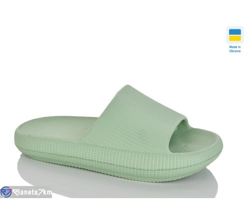 Шлепки дитячі на літо (6 пар р.30-35) зелений  "INPIRE"