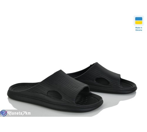 Шлепки жіночі на літо (5 пар р.37-41) чорний  "INPIRE"