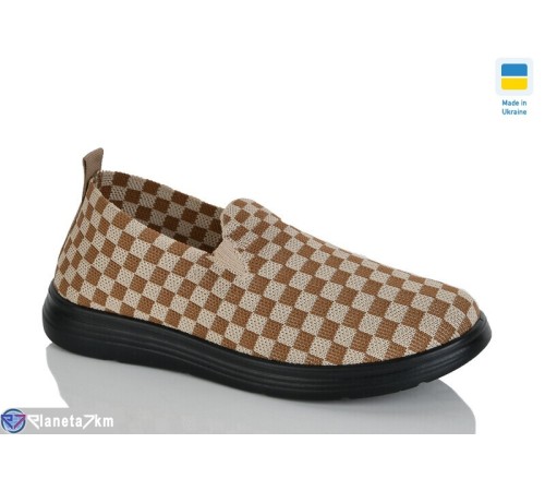 Туфлі жіночі на літо (8 пар р.37-42) коричневий  "INPIRE"