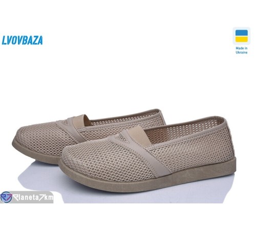 Балетки жіночі на літо (8 пар р.37-42) бежевий  "LEOBAZA"