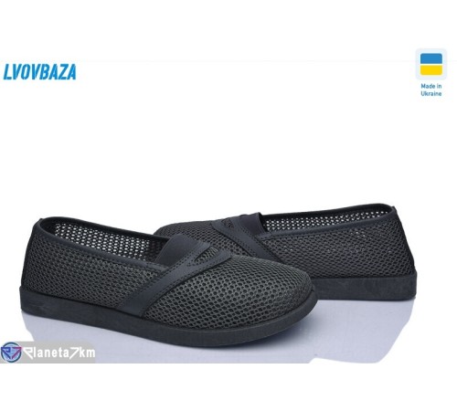 Балетки жіночі на літо (8 пар р.37-42) сірий  "LEOBAZA"