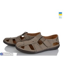 Туфлі чоловічі на літо (8 пар р.40-45) бежевий  "OLLA"