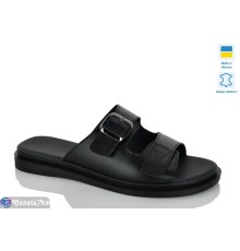 Шлепки жіночі на літо (6 пар р.36-40) чорний  "LIKA"