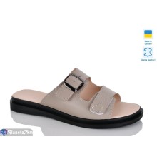 Шлепки жіночі на літо (6 пар р.36-40) коричневий  "LIKA"