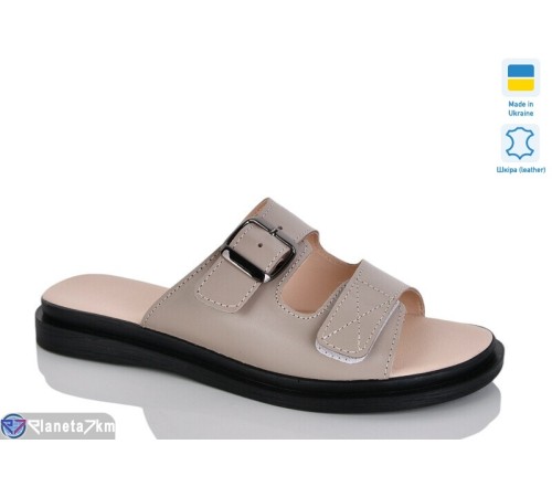 Шлепки жіночі на літо (6 пар р.36-40) коричневий  "LIKA"