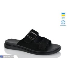 Шлепки жіночі на літо (6 пар р.36-40) чорний  "LIKA"