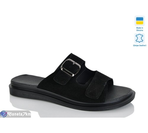 Шлепки жіночі на літо (6 пар р.36-40) чорний  "LIKA"