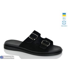 Шлепки жіночі на літо (6 пар р.36-40) чорний  "LIKA"