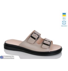 Шлепки жіночі на літо (6 пар р.36-40) бежевий  "LIKA"