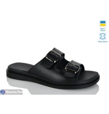 Шлепки жіночі на літо (6 пар р.36-40) чорний  "LIKA"