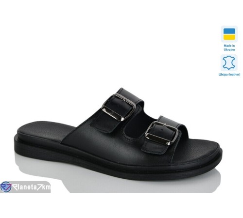 Шлепки жіночі на літо (6 пар р.36-40) чорний  "LIKA"