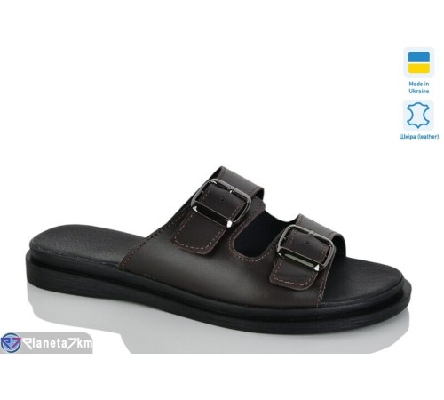 Шлепки жіночі на літо (6 пар р.36-40) коричневий  "LIKA"