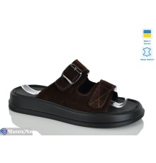 Шлепки жіночі на літо (6 пар р.36-40) коричневий  "LIKA"