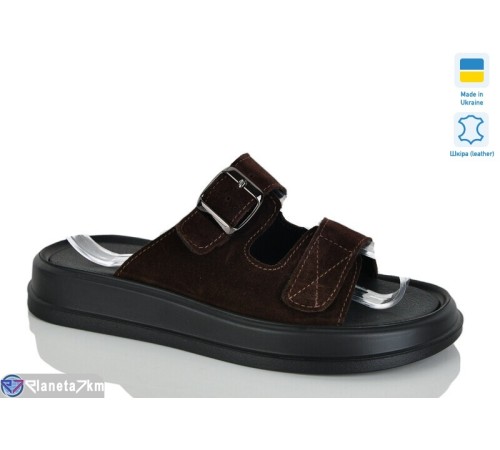 Шлепки жіночі на літо (6 пар р.36-40) коричневий  "LIKA"