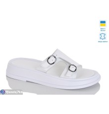Шлепки жіночі на літо (6 пар р.36-40) білий  "LIKA"