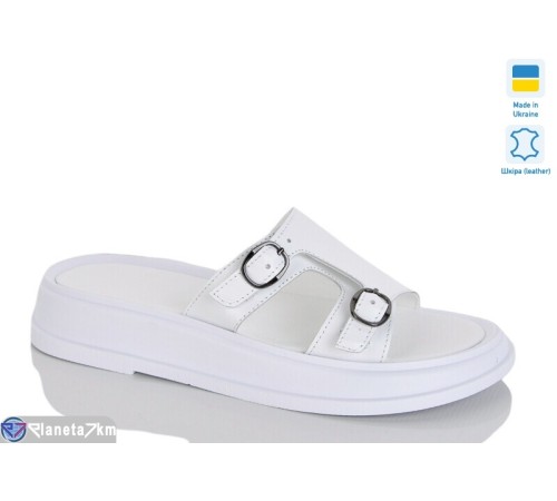 Шлепки жіночі на літо (6 пар р.36-40) білий  "LIKA"