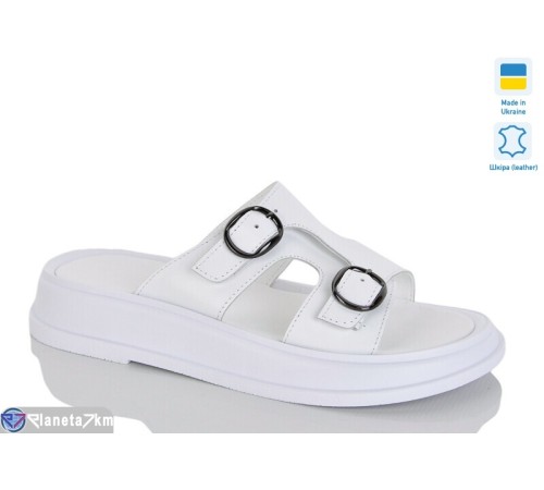 Шлепки жіночі на літо (6 пар р.36-40) білий  "LIKA"