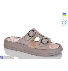 Шлепки жіночі на літо (6 пар р.36-40) коричневий  "LIKA"