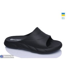 Шлепки жіночі на літо (8 пар р.36-41) чорний  "LUCKY"