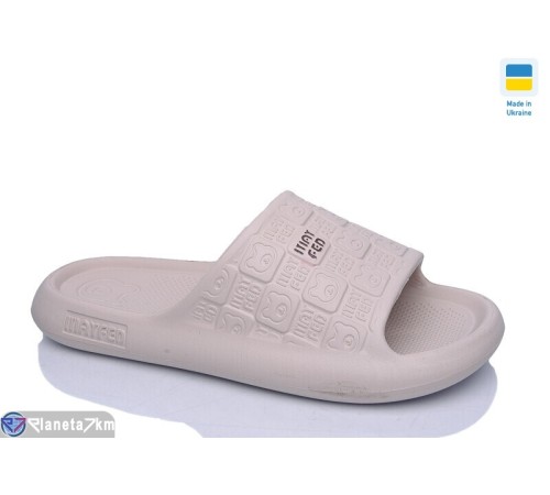 Шлепки жіночі на літо (8 пар р.36-41) бежевий  "LUCKY"