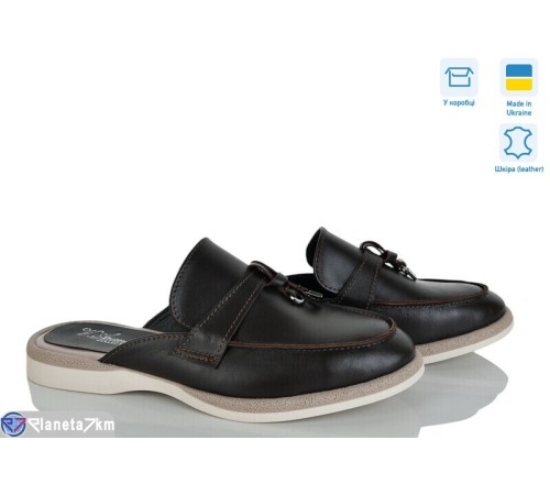 Шлепки жіночі на літо (8 пар р.36-41) коричневий  "ERIKA"