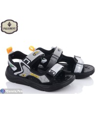 Сандалі дитячі на літо (8 пар р.32-37) сірий  "PALIAMENT"