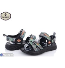 Сандалі дитячі на літо (8 пар р.32-37) зелений  "PALIAMENT"