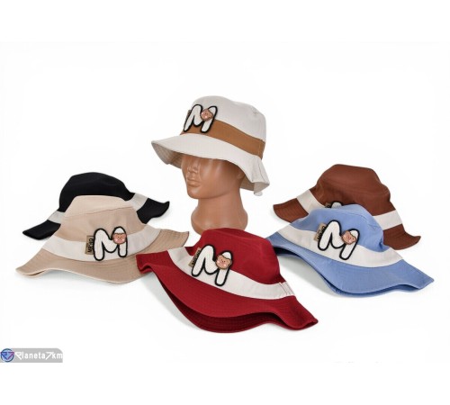 Панама дитяча на літо (5 шт. р.сетка 52-54) мікс  "CAROLLA"