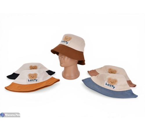 Панама дитяча на літо (5 шт. р.сетка 52-54) мікс  "CAROLLA"