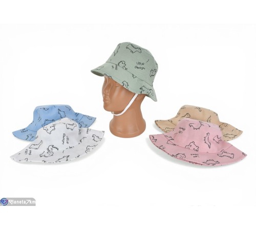 Панама дитяча на літо (5 шт. р.сетка One size) мікс  "CAROLLA"