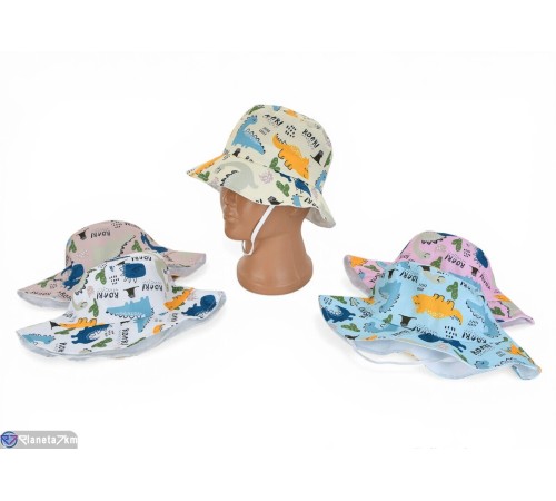 Панама дитяча на літо (5 шт. р.сетка One size) мікс  "CAROLLA"