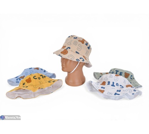 Панама дитяча на літо (5 шт. р.сетка One size) мікс  "CAROLLA"