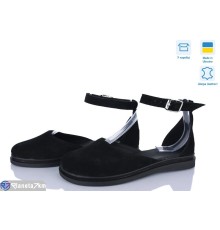 Босоніжки жіночі на літо (6 пар р.36-40) чорний  "Linda"