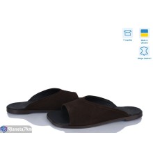 Шлепки жіночі на літо (6 пар р.36-40) коричневий  "Linda"