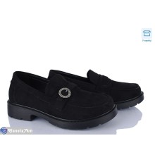 Туфлі жіночі на весну/осінь (8 пар р.36-41) чорний  "KULIBABA"