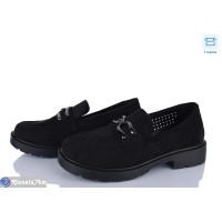 Туфлі жіночі на весну/осінь (8 пар р.36-41) чорний  "KULIBABA"