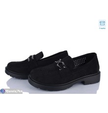 Туфлі жіночі на весну/осінь (8 пар р.36-41) чорний  "KULIBABA"
