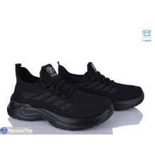 Кросівки чоловічі на весну/осінь (8 пар р.40-45) чорний  "KULIBABA"