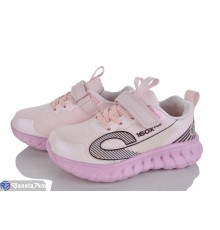 Дитячі кросівки на весну/осінь (8 пар р.31-36) рожевий  "Kamila"