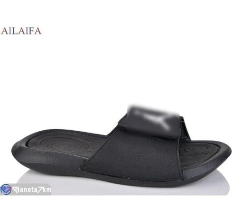 Шлепки чоловічі на літо (8 пар р.41-45) чорний  "Latifa"