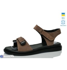 Босоніжки жіночі на літо (6 пар р.36-40) коричневий  "Marmilad"