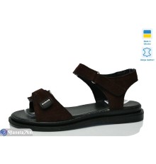 Босоніжки жіночі на літо (6 пар р.36-40) коричневий  "Marmilad"