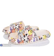 Шлепки жіночі на літо (8 пар р.37-41) бежевий  "Vitta"