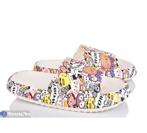 Шлепки жіночі на літо (8 пар р.37-41) бежевий  "Vitta"